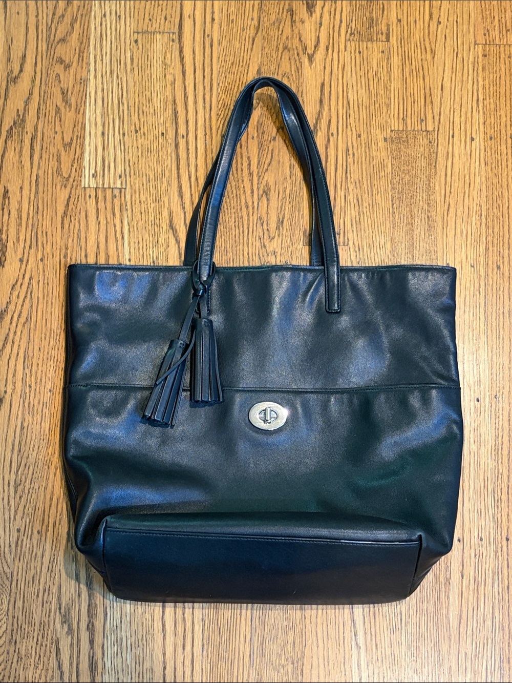 Coach Leather Tote